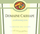 Domaine Cauhape Noblesse du Temps Moelleux 2008 Front Label