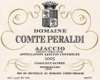 Domaine Comte Peraldi Ajaccio Clos du Cardinal Rouge 2005 Front Label