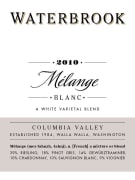 Waterbrook Melange Blanc 2010 Front Label