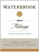 Waterbrook Melange Blanc 2012 Front Label