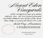 Mount Eden Vineyards Estate Chardonnay 2007 Front Label