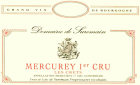 Domaine de Suremain Mercurey Les Crets Premier Cru 2007 Front Label