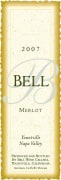 Bell Wine Cellars Merlot 2007 Front Label