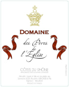 Domaine des Peres de l'Eglise Cotes du Rhone 2015 Front Label