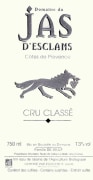 Domaine du Jas d'Esclans Cotes de Provence Cru Classe Rouge 2010 Front Label