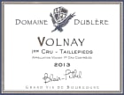 Domaine Dublere Volnay Taille Pieds Premier Cru 2013 Front Label