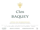 Domaine Elian Da Ros Clos Baquey 2011 Front Label