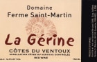 Domaine Ferme Saint Martin Ventoux La Gerine Rouge 2007 Front Label