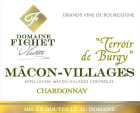 Domaine Fichet Macon-Villages Terroir de Burgy 2011 Front Label