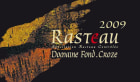 Domaine Fond Croze Rasteau 2009 Front Label