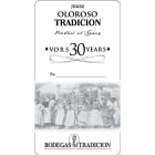 Bodegas Tradicion Oloroso VORS Front Label