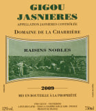 Domaine Gigou Jasnieres Selection Raisins Nobles 2009 Front Label