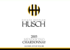 Husch Chardonnay 2005  Front Label