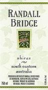 Randall Bridge Shiraz 1999 Front Label