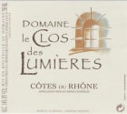 Domaine le Clos des Lumieres Cotes du Rhone 2015 Front Label