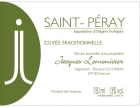 Domaine Lemencier  Saint-Peray Cuvee Traditionnelle 2015 Front Label