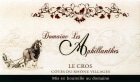 Domaine Les Aphillanthes Cotes du Rhone Villages Le Cros Cuvee 2012 Front Label