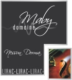 Domaine Maby Lirac Nessun Dorma Cuvee Prestige 2012 Front Label