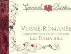 Domaine Manuel Olivier Vosne-Romanee Les Damaudes 2011 Front Label