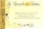 Domaine Manuel Olivier Meursault Premier Cru 2013 Front Label