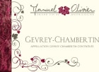 Domaine Manuel Olivier Gevrey-Chambertin 2007 Front Label