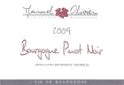 Domaine Manuel Olivier Bourgogne Pinot Noir 2009 Front Label