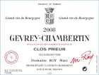 Domaine Marc Roy Gevrey-Chambertin Clos Prieur 2008 Front Label