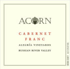 ACORN Winery Alegria Vineyards Cabernet Franc 2012 Front Label