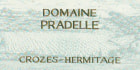 Domaine Pradelle Crozes-Hermitage 2010 Front Label