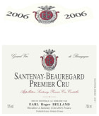 Domaine Roger Belland Santenay Beauregard Premier Cru 2006 Front Label