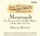 Domaine Roulot Meursault Les Tessons Clos de Mon Plaisir 2008 Front Label