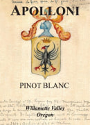 Apolloni Vineyards Pinot Blanc 2012 Front Label