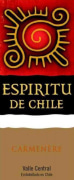 Espiritu de Chile Carmenere 2015 Front Label