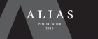 Alias Winery Pinot Noir 2015 Front Label