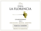 Familia Cassone Finca La Florencia Chardonnay 2015 Front Label