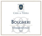 Fattoria Casa di Terra Bolgheri Vermentino 2014 Front Label