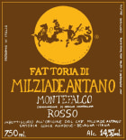 Fattoria Colleallodole Montefalco Rosso 2010 Front Label