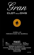 Finca ca n'Estella Gran Clot dels Oms Xarel-lo 2011 Front Label