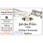 J.J. Prum Zeltinger Sonnenuhr Riesling Spatlese 1998 Front Label