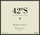 Frogmore Creek Wines 42 Degrees S Pinot Grigio 2009 Front Label