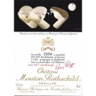 Chateau Mouton Rothschild  1986 Front Label