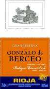 Grupo Berceo Gonzalo de Berceo Gran Reserva 2004 Front Label