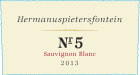 Hermanuspietersfontein Winery 1855 Nr.5 Sauvignon Blanc 2013 Front Label