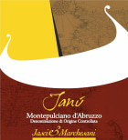 Jasci & Marchesani Montepulciano d'Abruzzo Janu 2009 Front Label