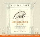 Joseph Gsell Gewurztraminer 2013 Front Label