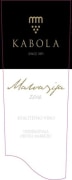 Kabola Winery Malvazija 2014 Front Label