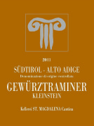 Kellerei Bozen Sudtirol-Alto Adige Kleinstein Gewurztraminer 2011 Front Label