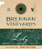 Brennan Vineyards Lily 2012 Front Label