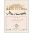 Masciarelli Colline Teatine Rosato 2016 Front Label