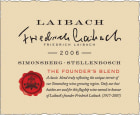 Laibach Friedrich Laibach The Founder's Blend 2006 Front Label